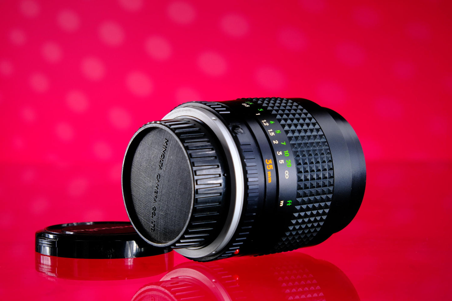 Minolta MC W Rokkor X 35mm f/1.8 Wide Angle MD Mount Lens