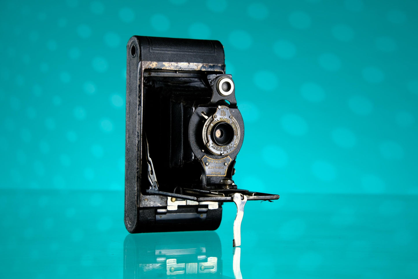 Kodak Brownie Folding No 2 Camera Vintage!