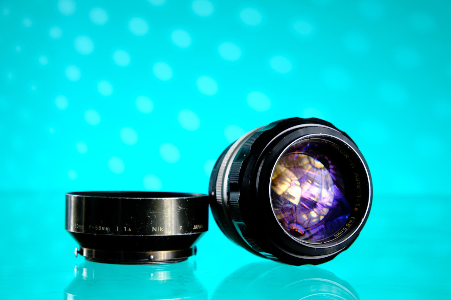 Nikon Nikkor-H Auto 85mm f/1.8 Pre Ai Telephoto Lens F Mount