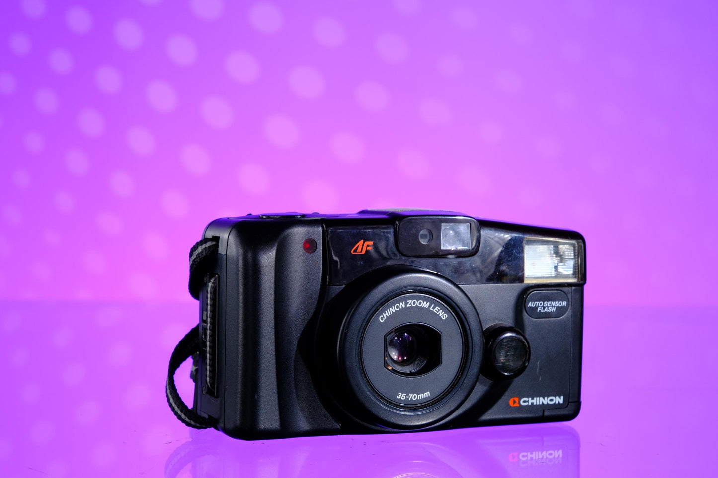 Chinon 3501 35mm Zoom Point & Shoot Film Camera