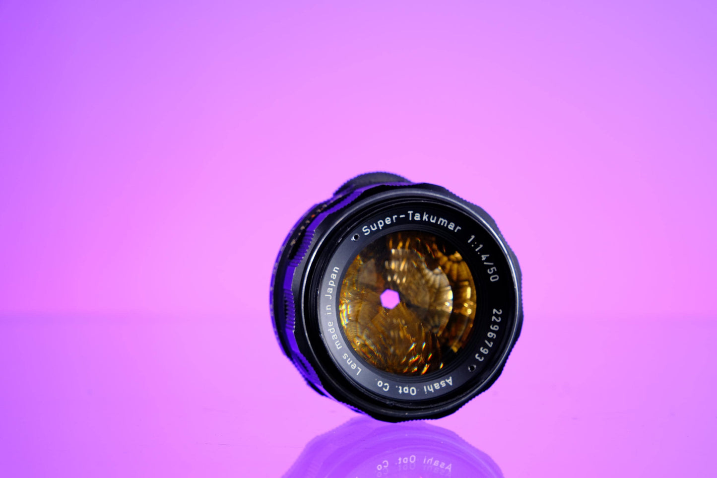 Pentax Super Takumar 50mm f/1.4 M42 Mount Lens