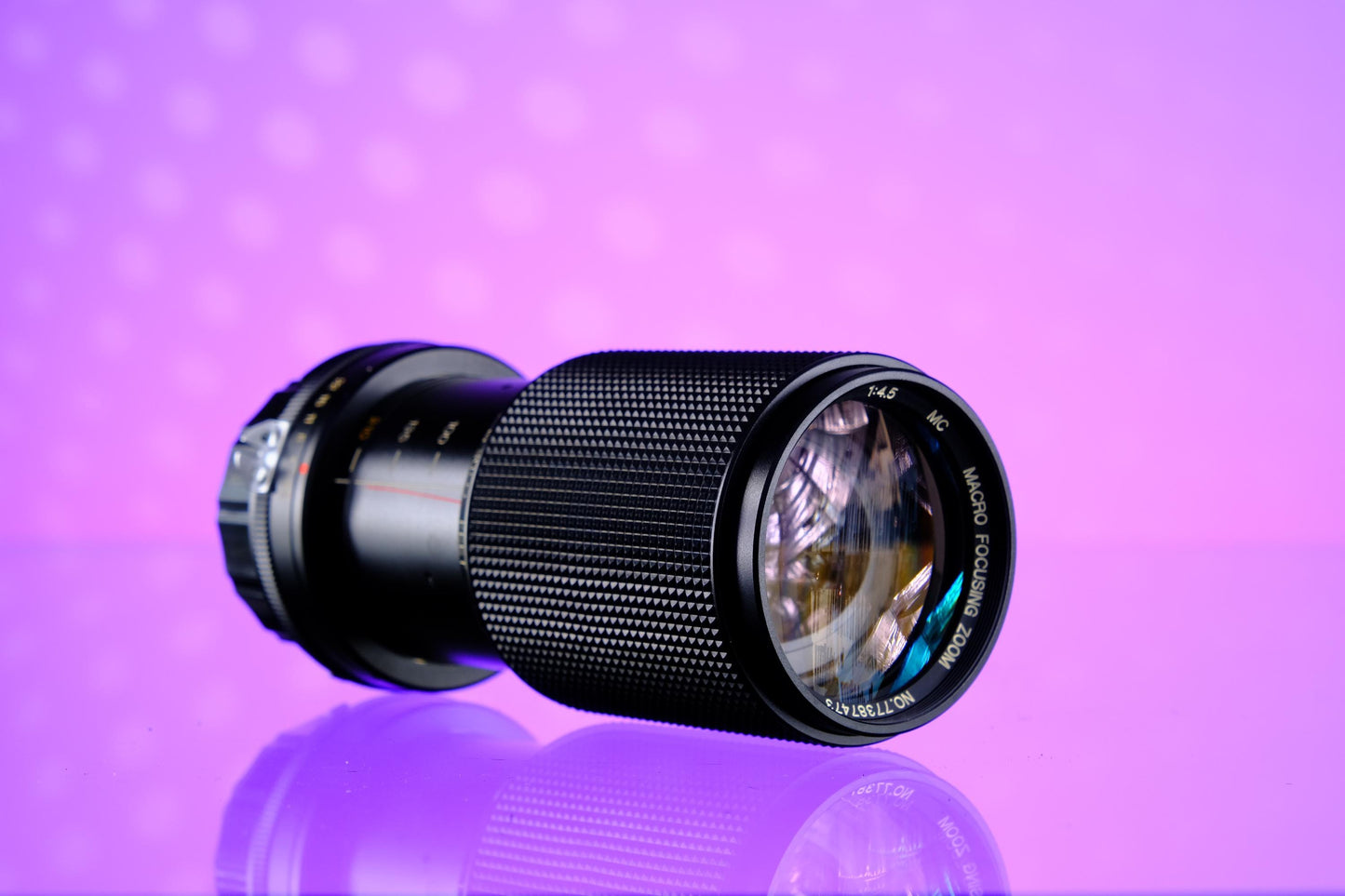 Vivitar 70-210mm f/4.5 Zoom Lens - Nikon F Mount