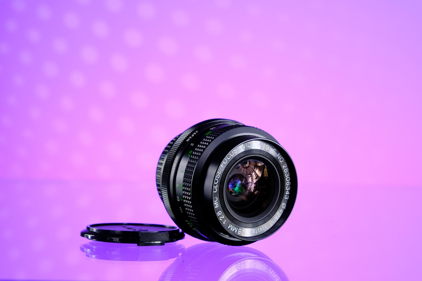 Vivitar 28mm f/2.8 Wide Angle Lens Nikon F Mount