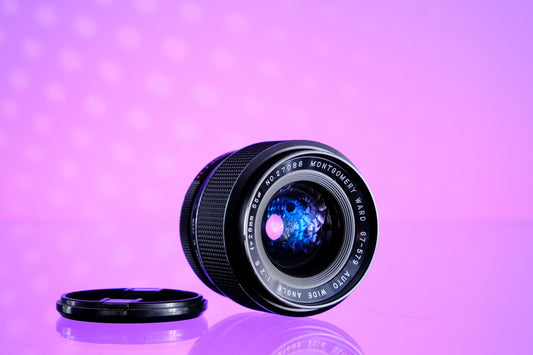 Chinon 28mm f/2.8 MC Wide Angle Lens M42 Mount - Spotmatic