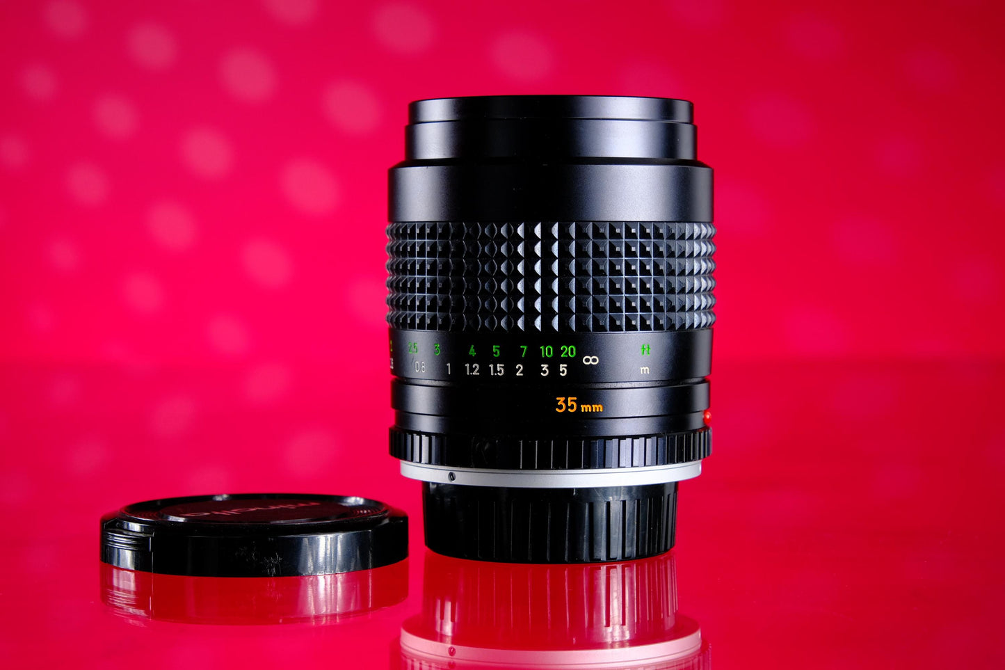 Minolta MC W Rokkor X 35mm f/1.8 Wide Angle MD Mount Lens
