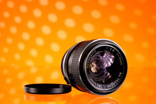 Bushnell 35mm f/2.8 Wide Angle Olympus OM Mount Lens