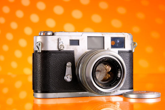 Aires 35 III 35mm Rangefinder Film Camera + Coral 4.5cm f/1.9 Lens