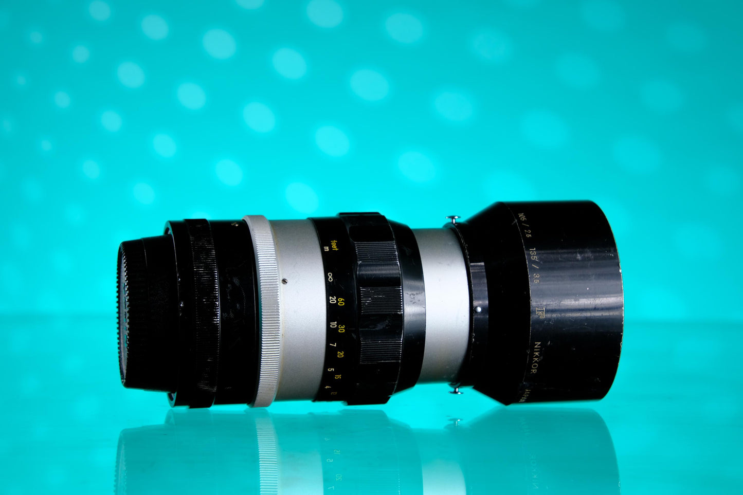 Nikon Nikkor-Q 135mm f/3.5 Telephoto Pre-Ai Lens F Mount