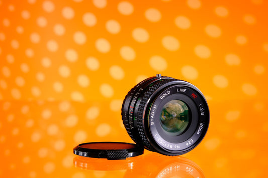 Star-D Gold Line 28mm f/2.8 Wide Angle K Mount Lens