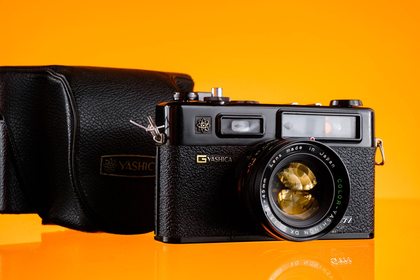 Yashica Electro 35 GTN 35mm Rangefinder Film Camera - Black Restored!