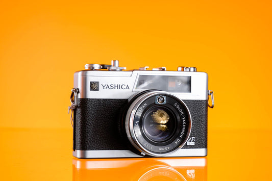 Yashica Electro 35 GL 35mm Rangefinder Film Camera - Working!