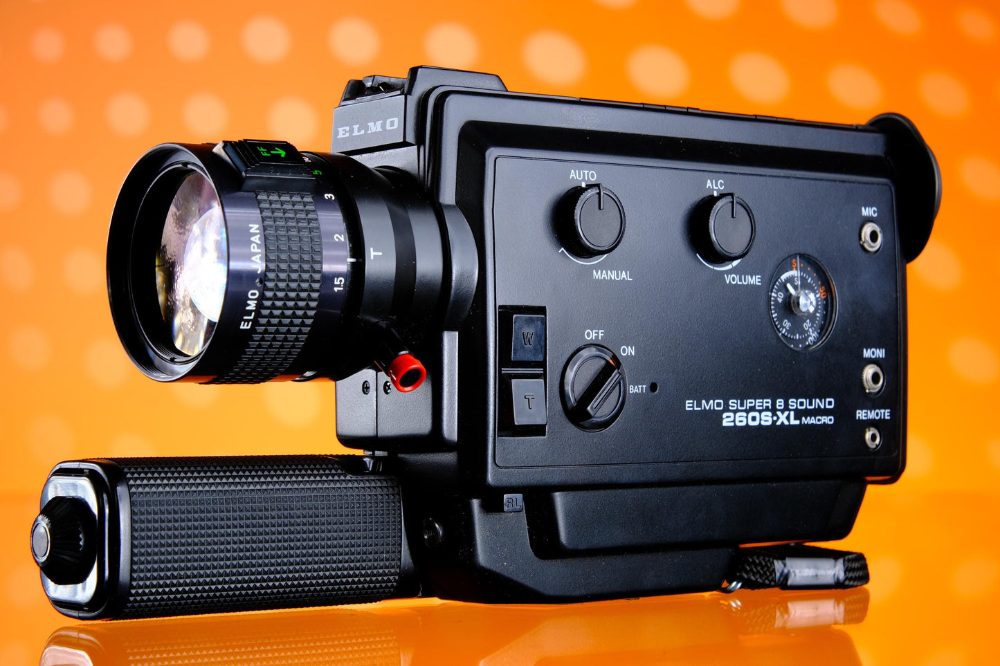 Elmo Super 8 Sound 260S-XL Macro 8mm Camera
