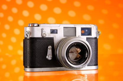 Aires 35 III 35mm Rangefinder Film Camera + Coral 4.5cm f/1.9 Lens