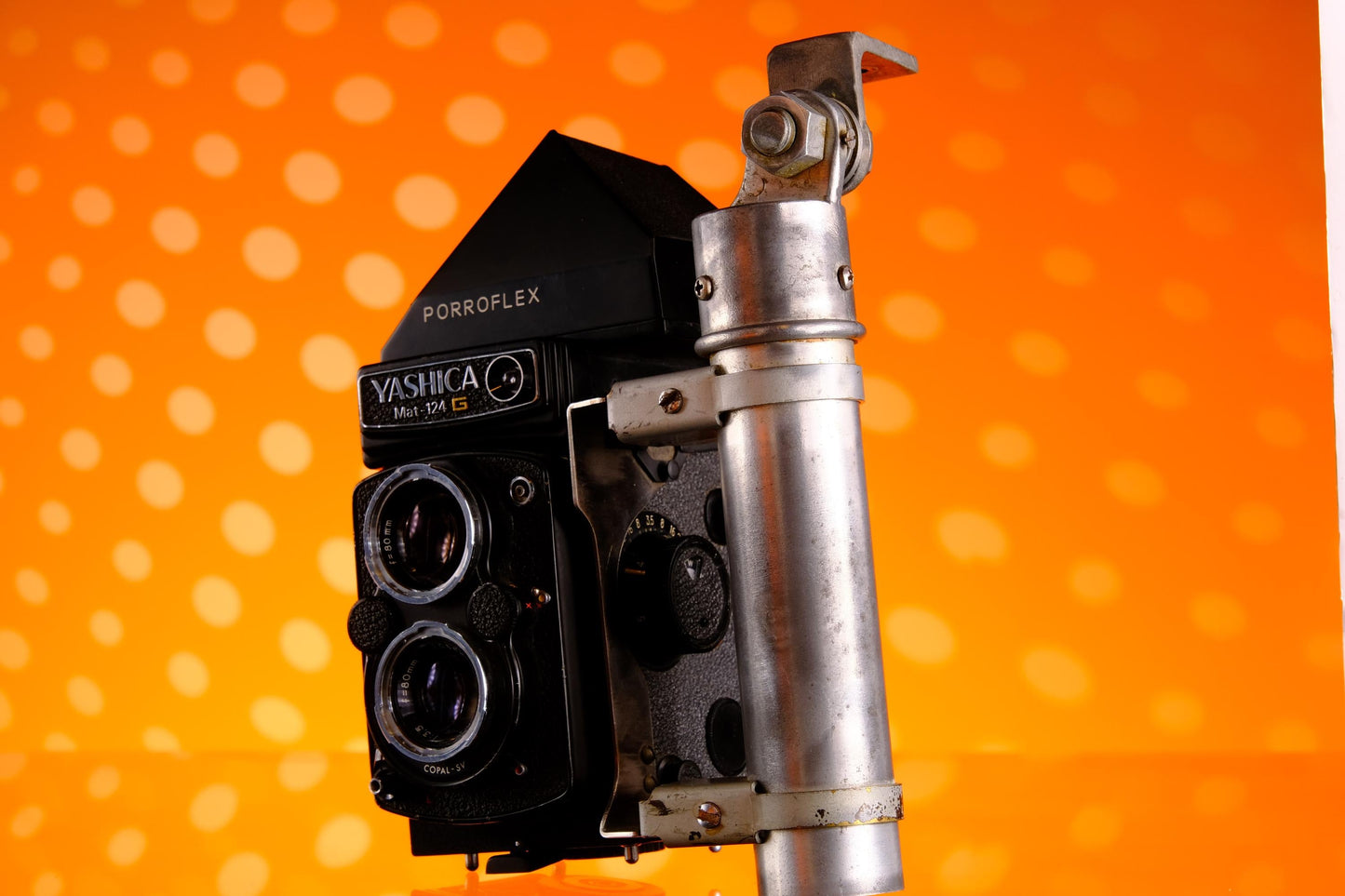Yashica 124G 6x6 120 TLR Film Camera Custom Modified Working