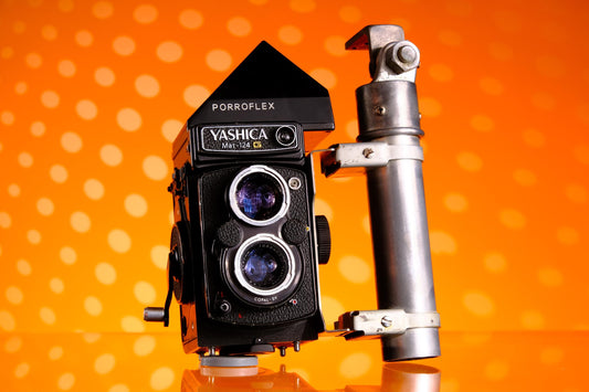 Yashica 124G 6x6 120 TLR Film Camera Custom Modified Working
