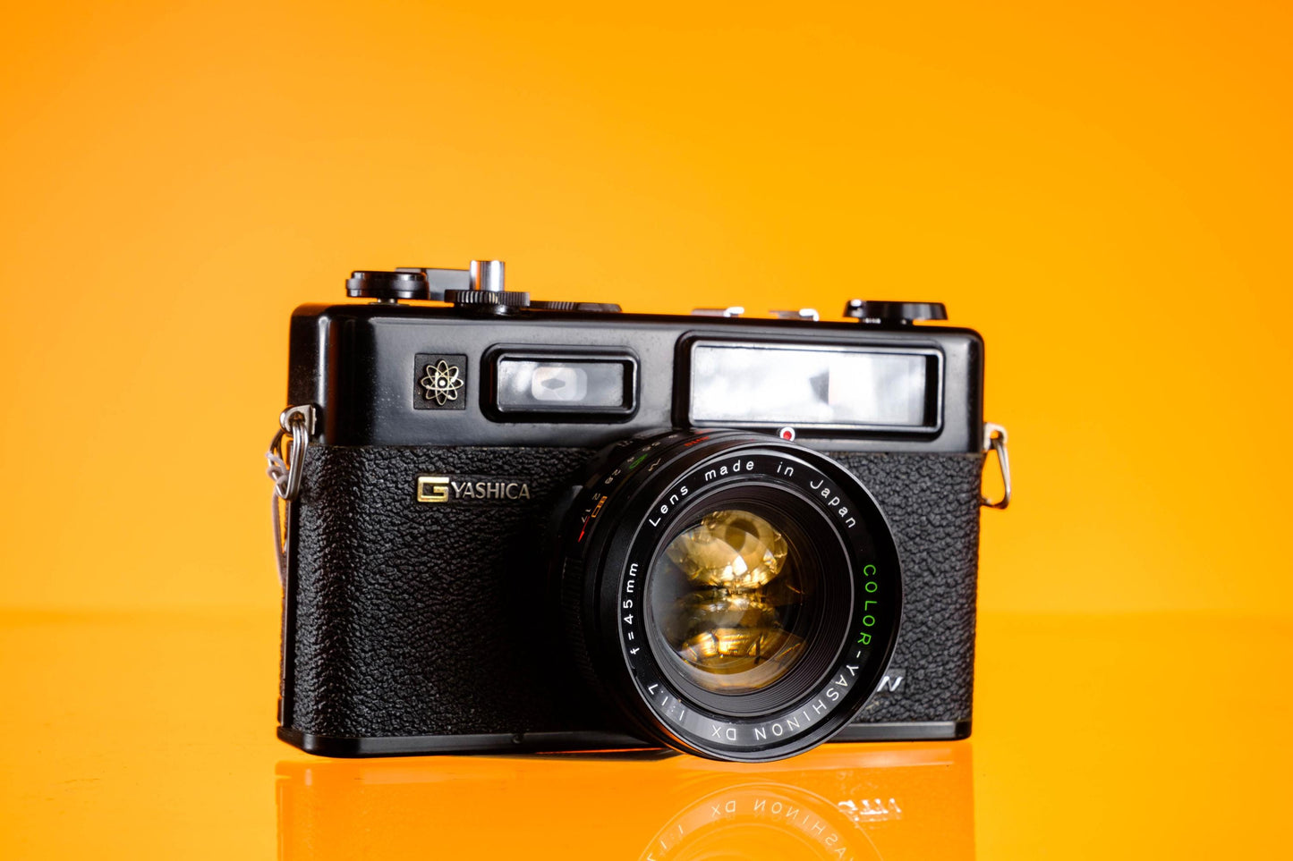 Yashica Electro 35 GTN 35mm Rangefinder Film Camera - Black Restored!