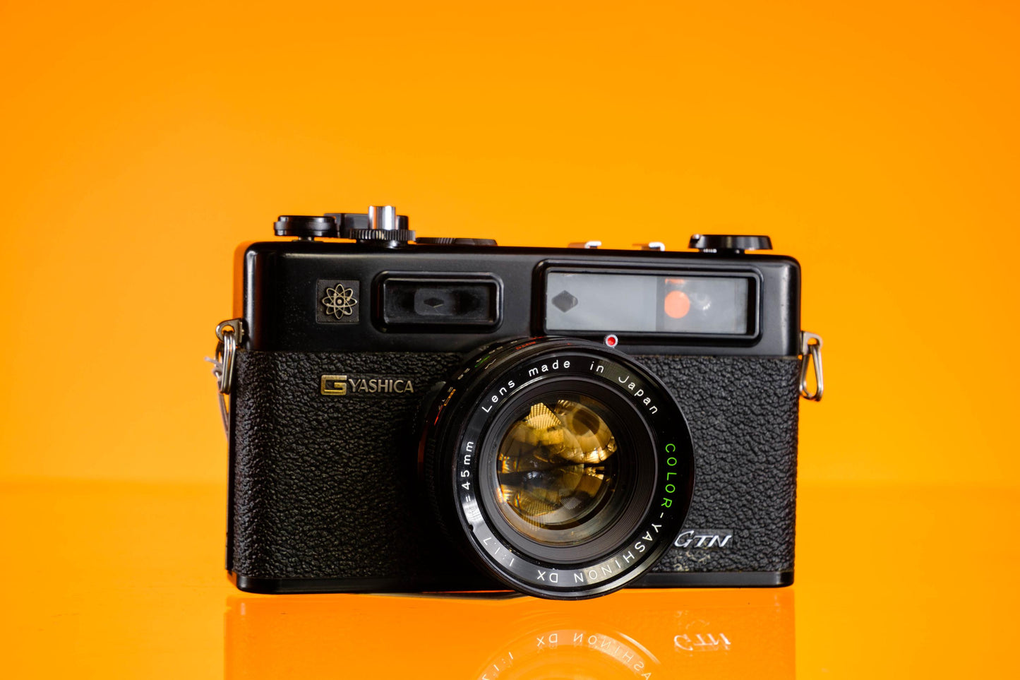 Yashica Electro 35 GTN 35mm Rangefinder Film Camera - Black Restored!