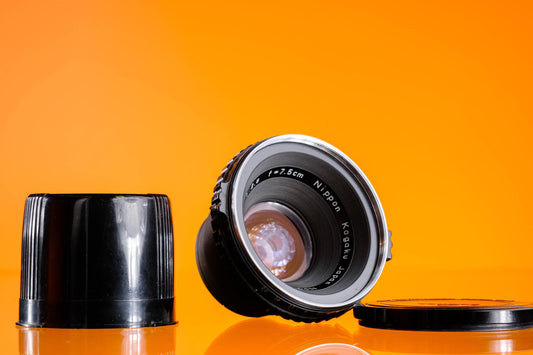 Bronica S Mount 7.5cm f/2.8 Nippon Kogaku Nikkor-P Lens