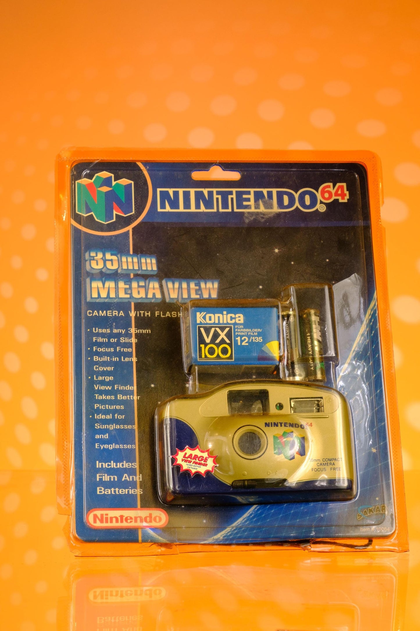 Nintendo 64 35mm Mega View Collectible Film Camera