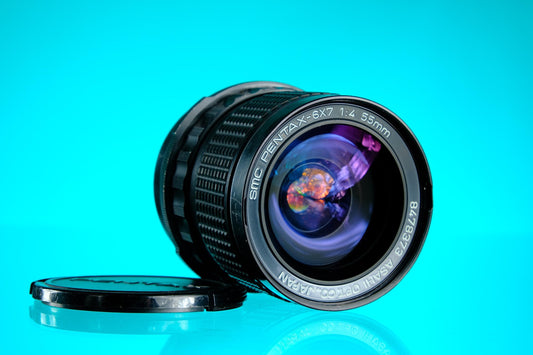 Pentax SMC 6x7 67 55mm F/4 Wide Angle Prime Lens