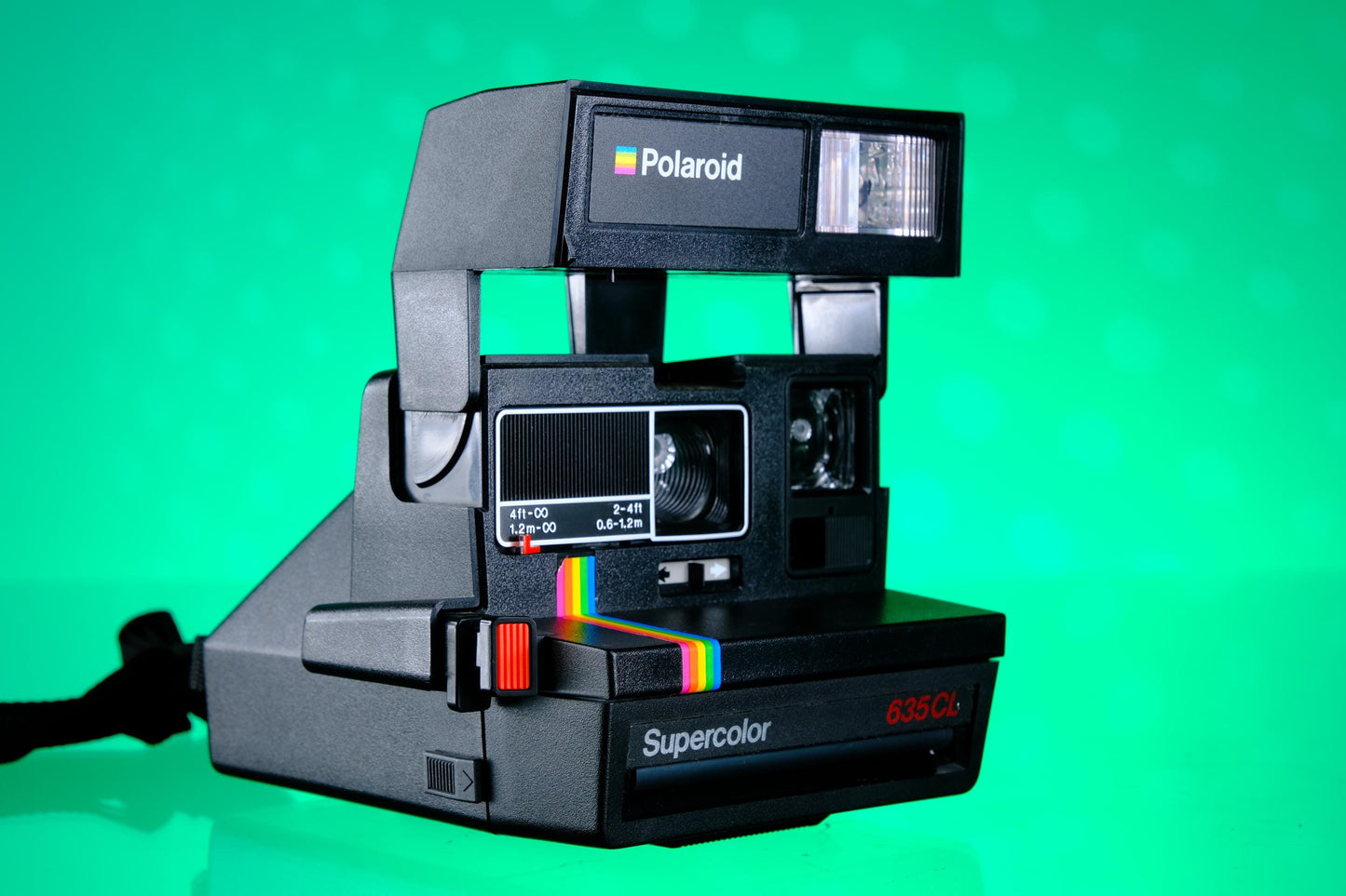 Polaroid Supercolor 635CL Instant Pack Film Camera Tested Working!