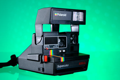 Polaroid Supercolor 635CL Instant Pack Film Camera Tested Working!
