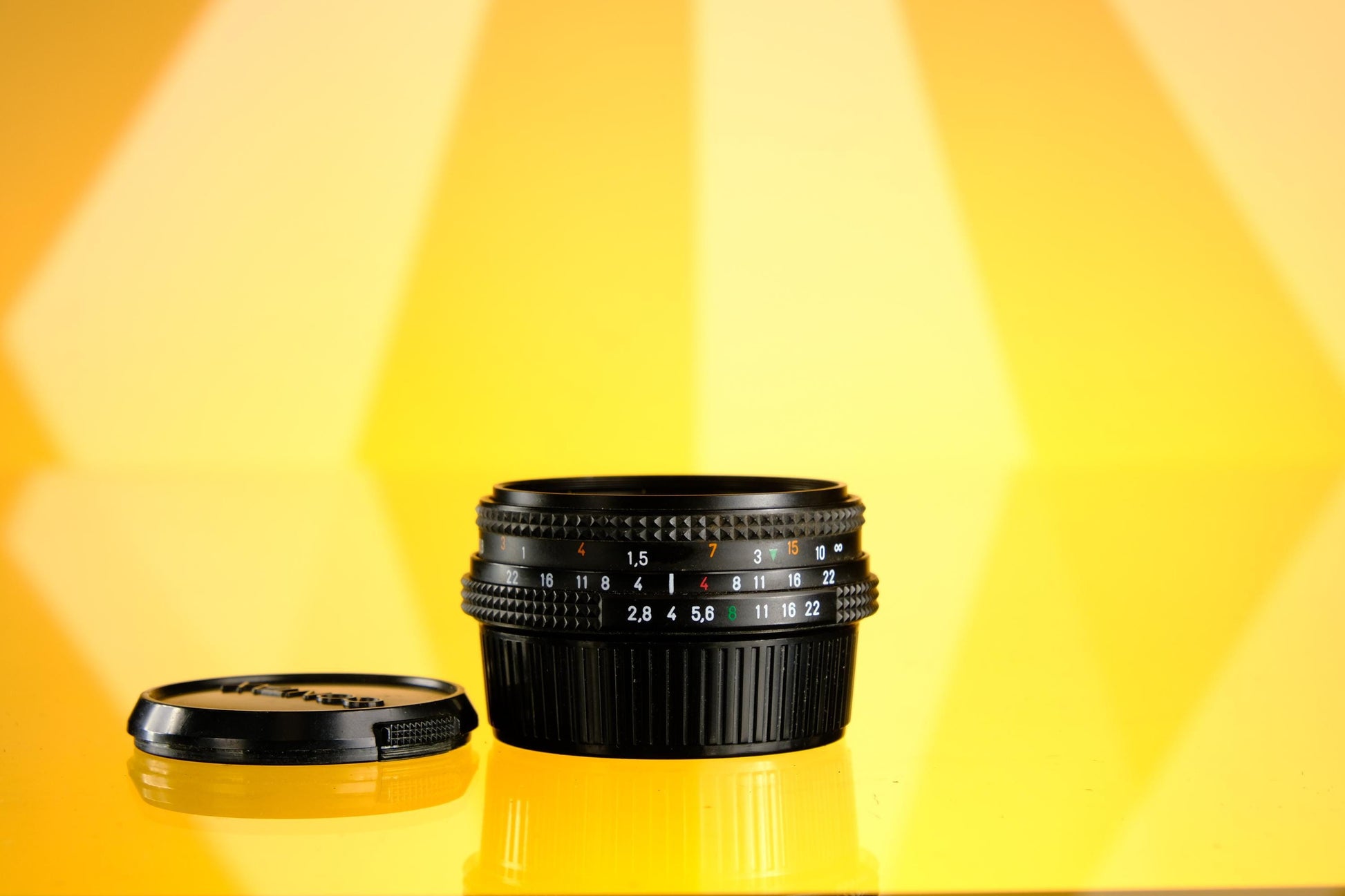 Zeiss 45mm f/2.8 Tessar Pancake Prime Lens - Contax Yashica C/Y Mount READ