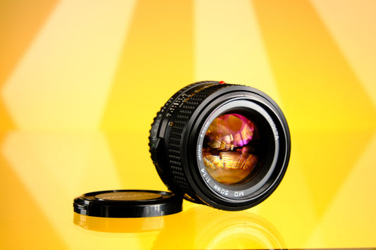Minolta MD 50mm f/1.4 MD Mount 3rd Gen Late Model Prime Lens