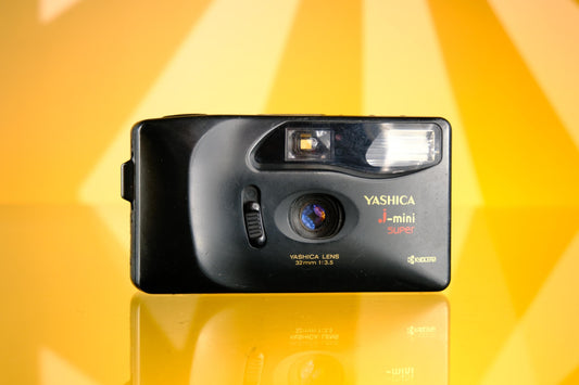Kyocera P Mini 2 Yashica J Mini Super 35mm Film Camera Point and Shoot Tested!