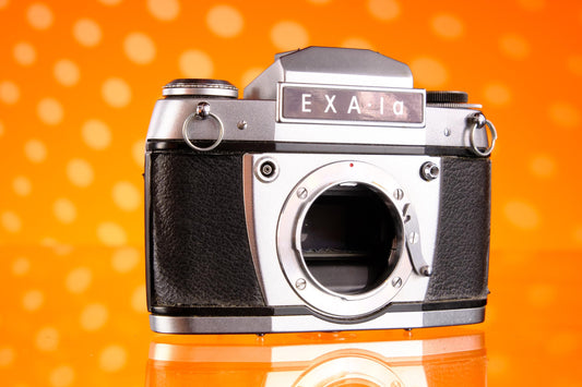 Exakta EXA 1a 35mm SLR + Meyer Optik Gorlitz Lydith 30mm f/3.5 Wide Angle Lens