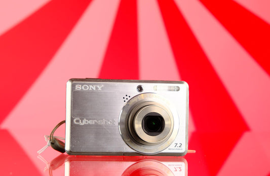 Sony Cyber-shot DSC-S750 Compact Digital Camera Digicam Starter Kit 4k Tested!