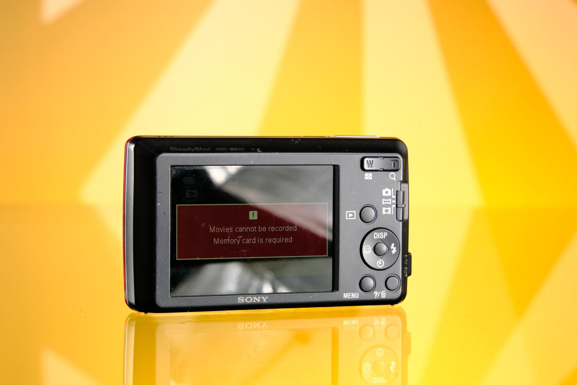 Sony Cyber-shot DSC-W210 Digicam Digital Camera Point and Shoot - Red Starter Kit