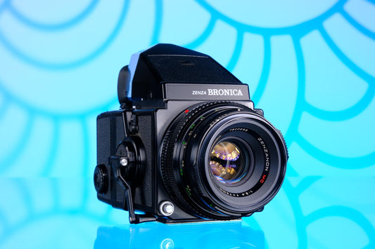 Bronica ETRs 645 Medium Format Film Camera + 75mm F/2.8