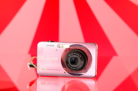 Casio Exilim EX-Z90 Pink Compact Digital Camera Digicam Starter Kit