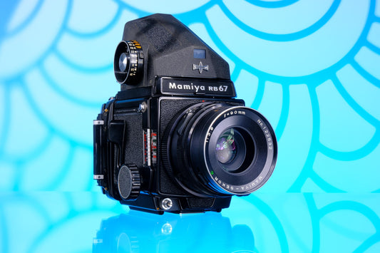 Mamiya RB67 Pro Medium Format Film Camera + 90mm f/3.8 Lens