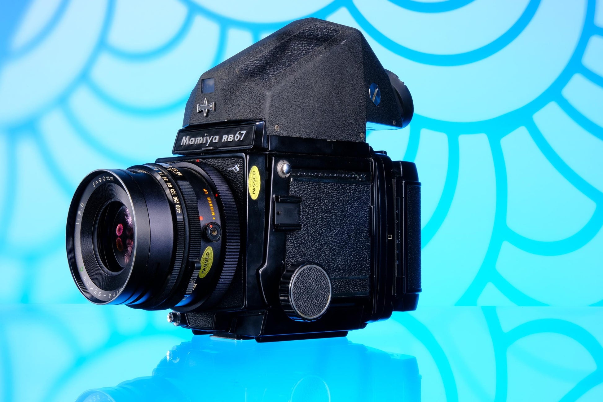 Mamiya RB67 Pro Medium Format Film Camera + 90mm f/3.8 Lens