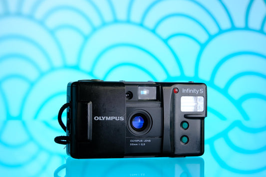 Olympus Infinity S 35mm Point and Shoot Film Camera - Tested!