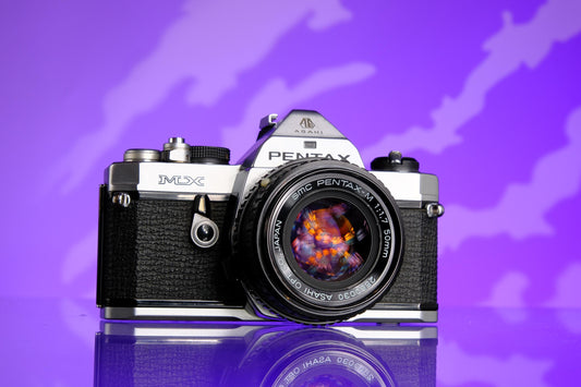 Pentax MX 35mm SLR Kit w/ 50mm f/1.7 lens