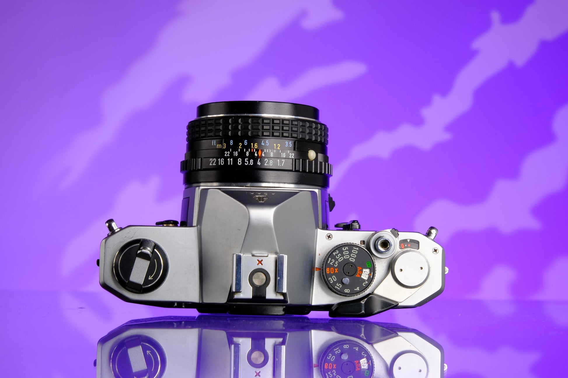 Pentax MX 35mm SLR Kit w/ 50mm f/1.7 lens