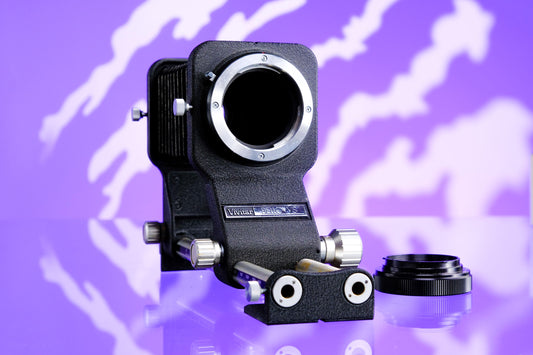 Vivitar Bellows System - M42 Mount w/ Minolta SR/MD Adapter + Focusing Rail