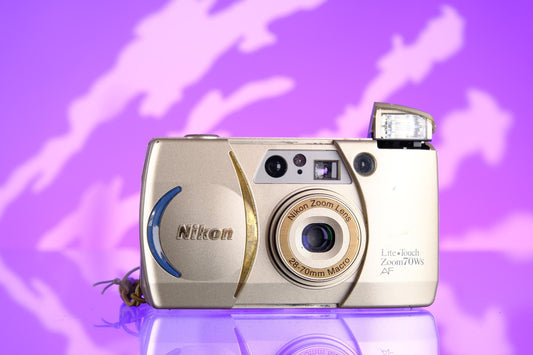 Nikon Lite Touch 130 Zoom ED 35mm Point and Shoot Camera EXC!