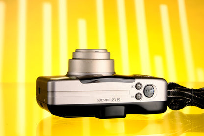 Canon Sure Shot Z115 35mm Point and Shoot Film Camera Tested!