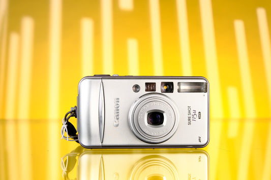 Canon Sure Shot 115u 35mm Point & Shoot Camera Tested!