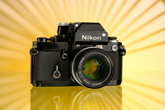 Nikon F2 DP-1 35mm SLR + 50mm f/1.8 Ai Lens Excellent Tested!