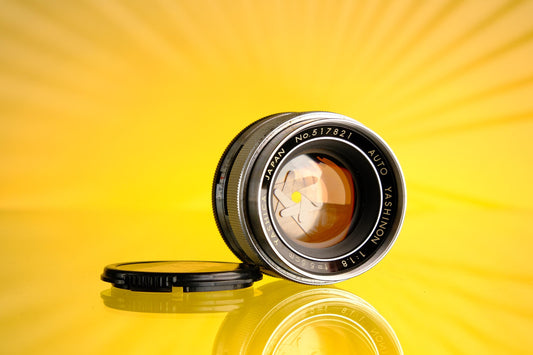 Yashica Auto Yashinon 5.5cm f/1.8 M42 Mount Lens