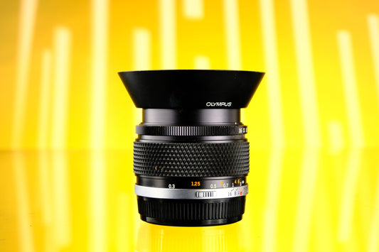 Olympus Auto-W Zuiko MC 28mm f/2.0 Wide Angle Lens - OM Mount