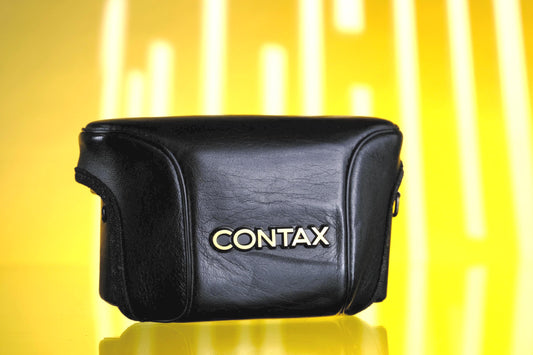 Contax CC-82 T3 Genuine Semi-Hard Leather Case