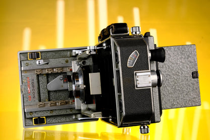 Topcon Horseman 970 Rangefinder View Camera w/ 6x9 roll film back, 9cm Super Topcor PS f/5.6 Lens