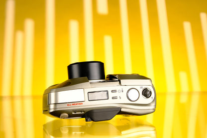 Olympus MJU Zoom 140 All Weather Point and Shoot Tested Working!