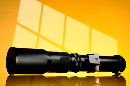 500mm f/8 Telephoto Lens for Canon Ae-1 FD Mount Cameras